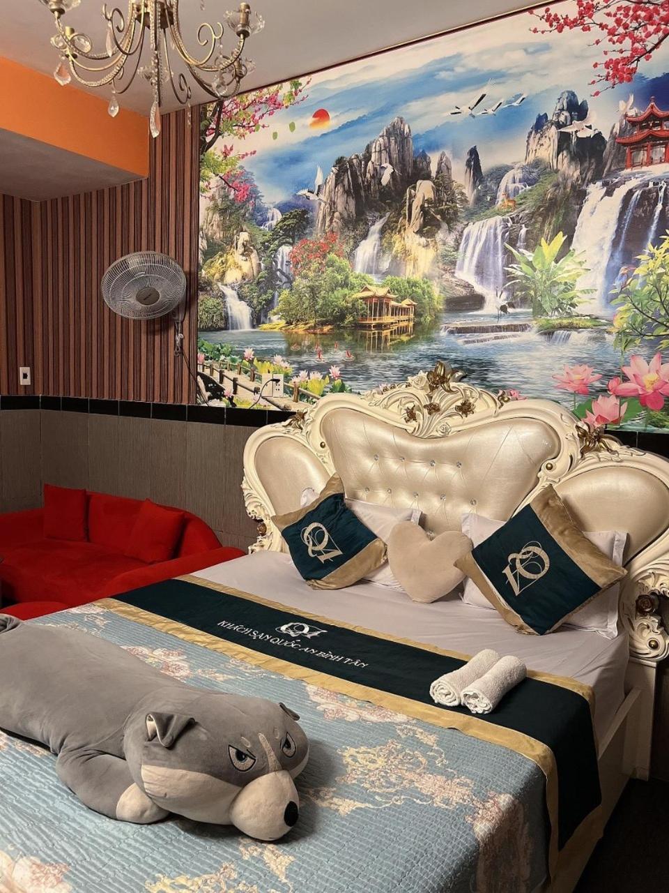 הו צ'י מין סיטי Quoc An Hotel מראה חיצוני תמונה